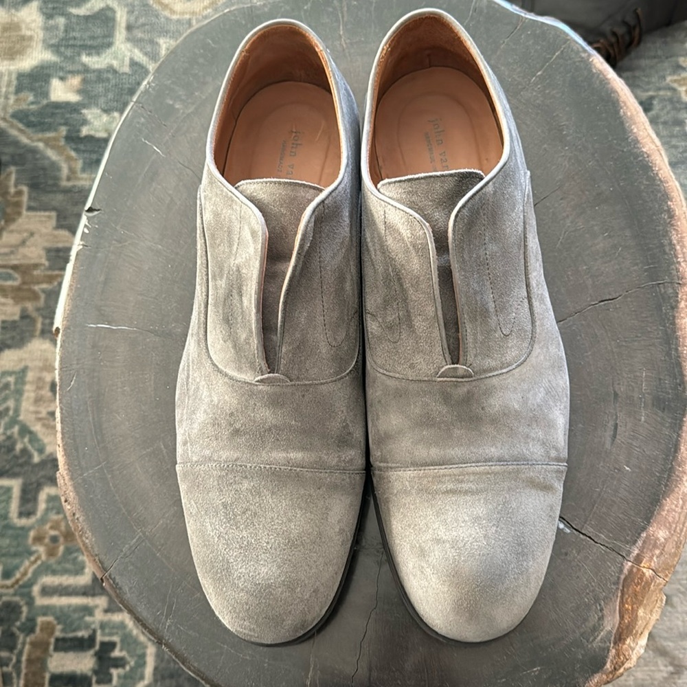John Varvatos handmade in Italy loafers.